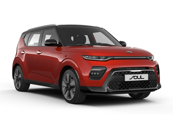 KIA Soul Red (black roof)